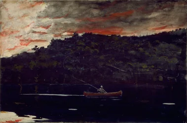 Sunrise, Fishing in the Adirondacks
